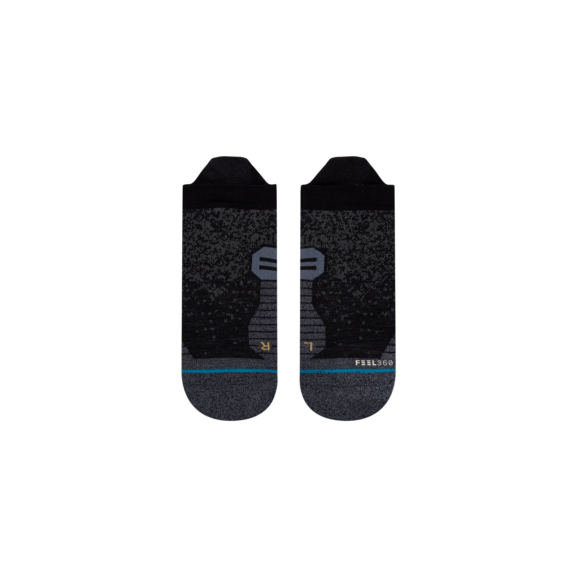 Stance Unisex Run Wool Tab St Performance Black