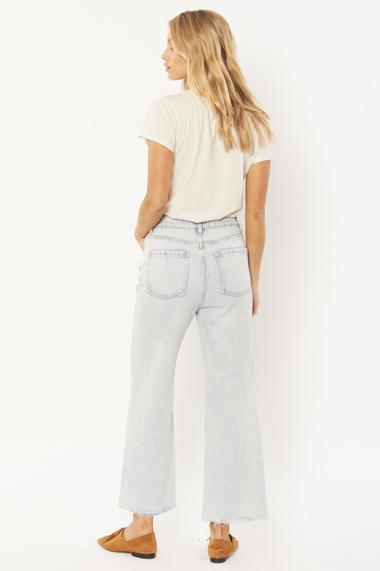 Amuse Gabi Crop Flare Pants