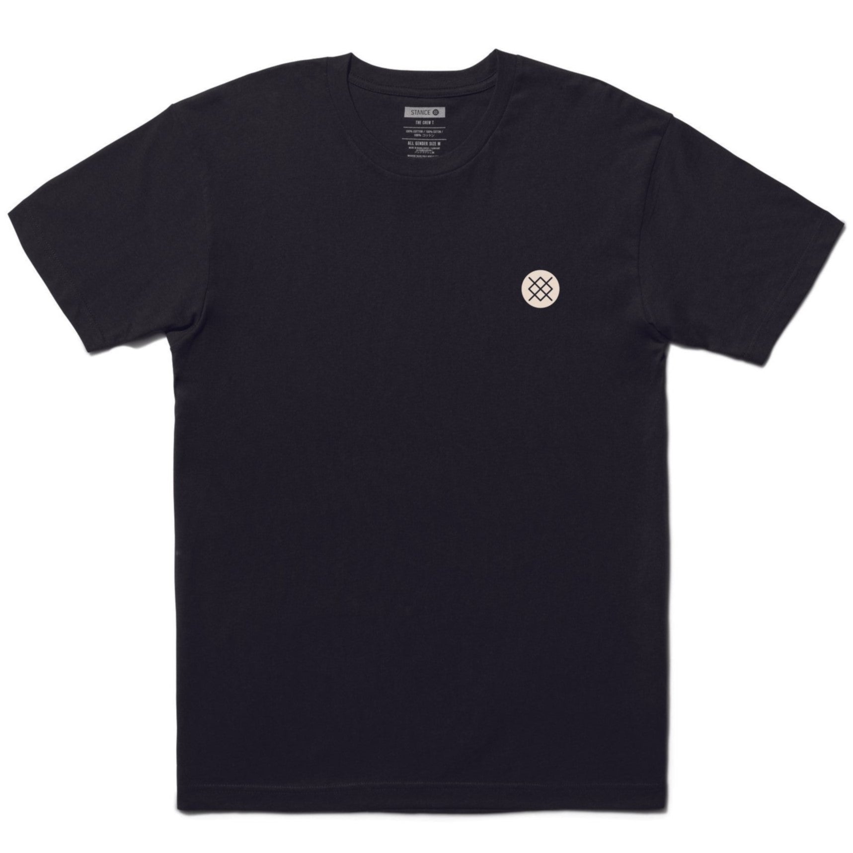 Stance Unisex Established Ss Tee  Black