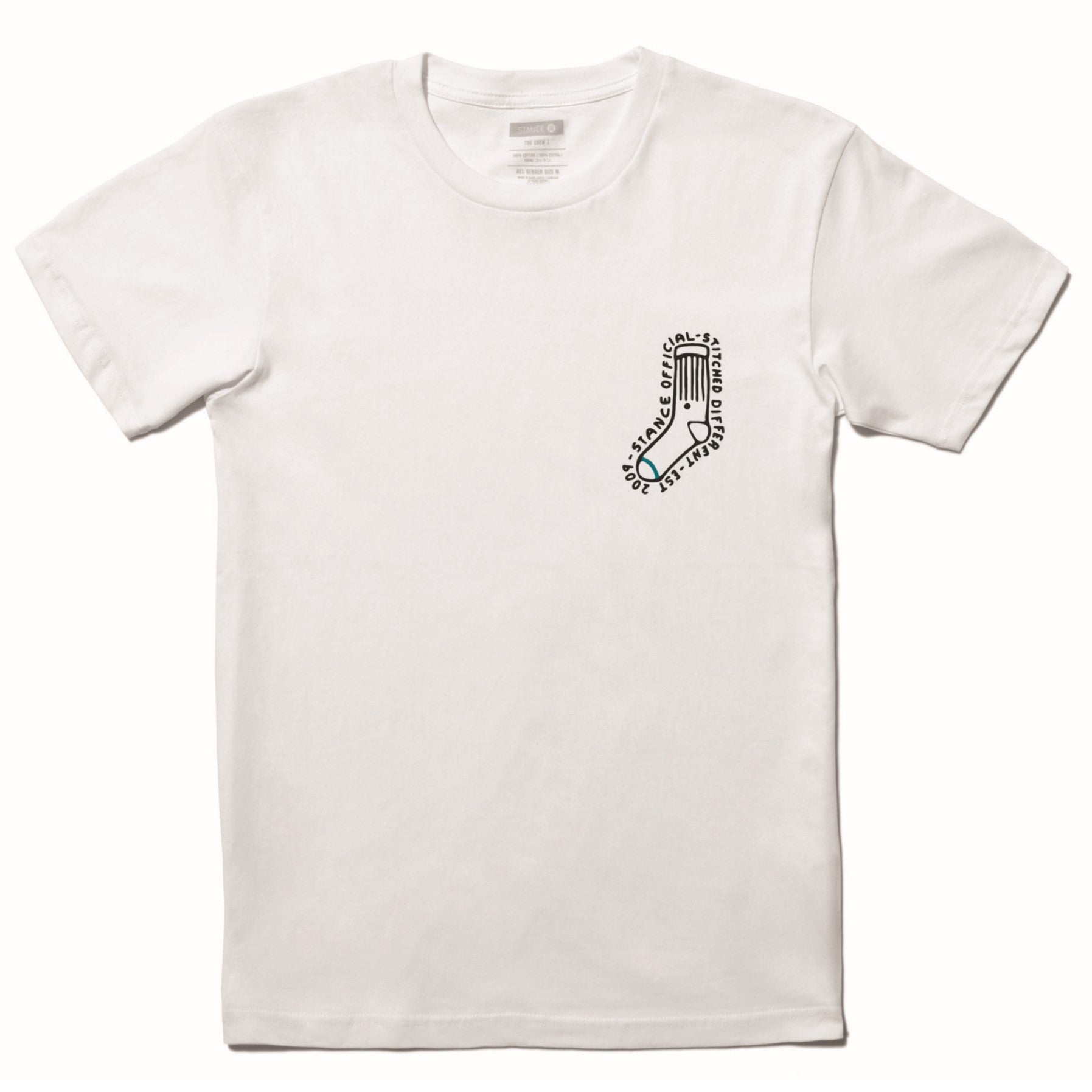 Stance Unisex Origins Ss Tee White