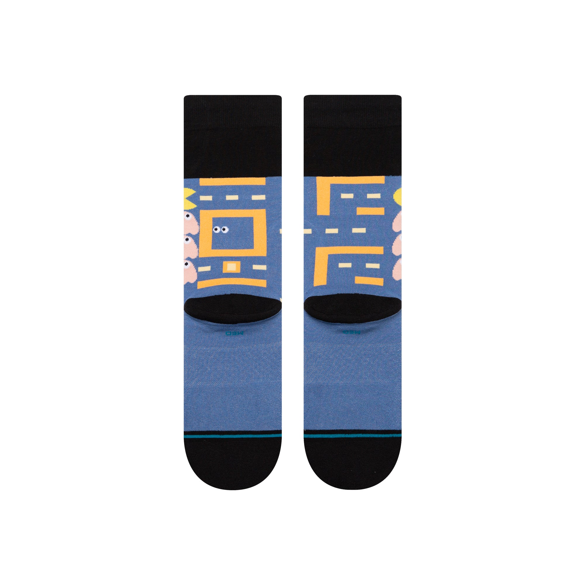 Stance Unisex Pac Man Power Pellet Crew Socks Blue