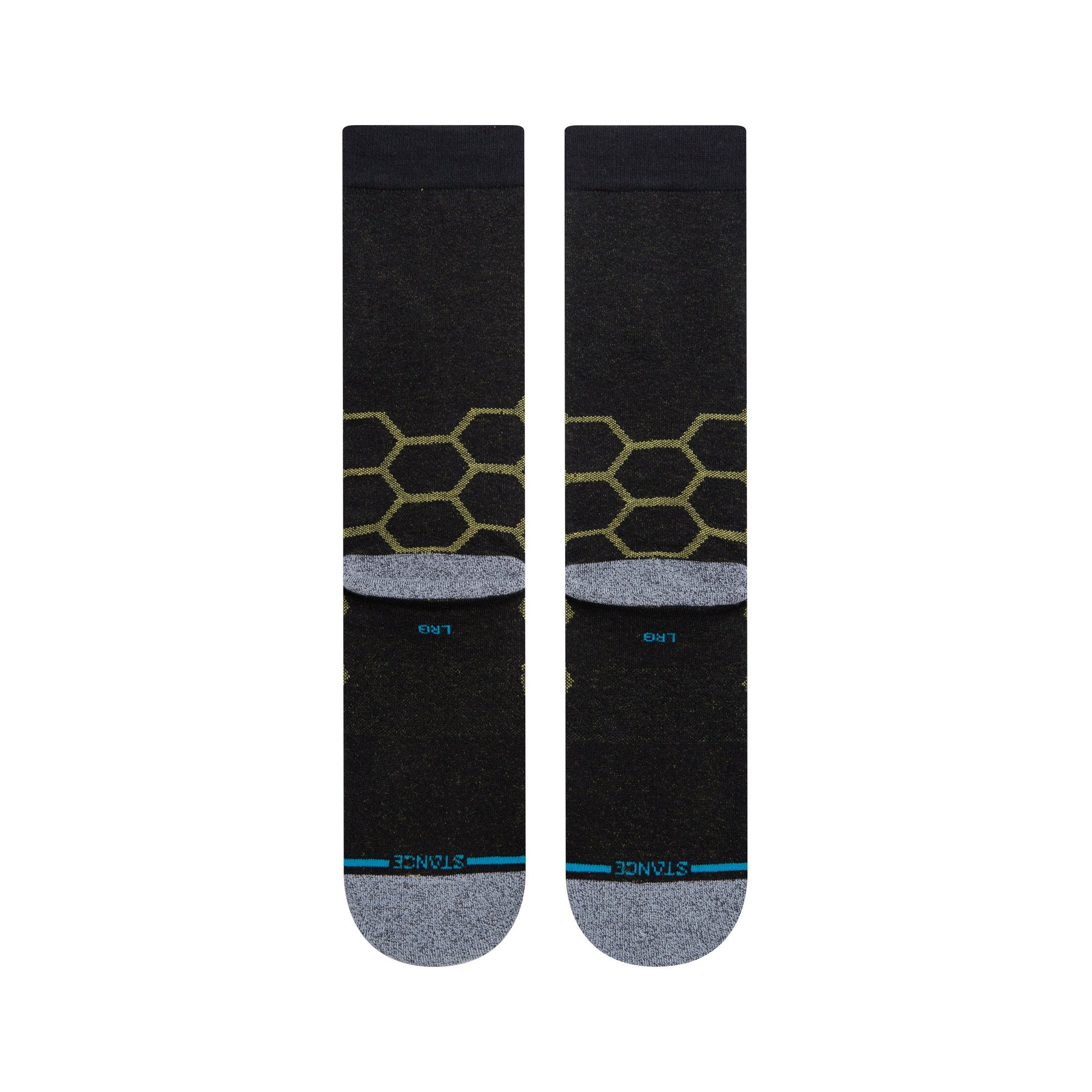 Stance Unisex Hive Crew Socks Black