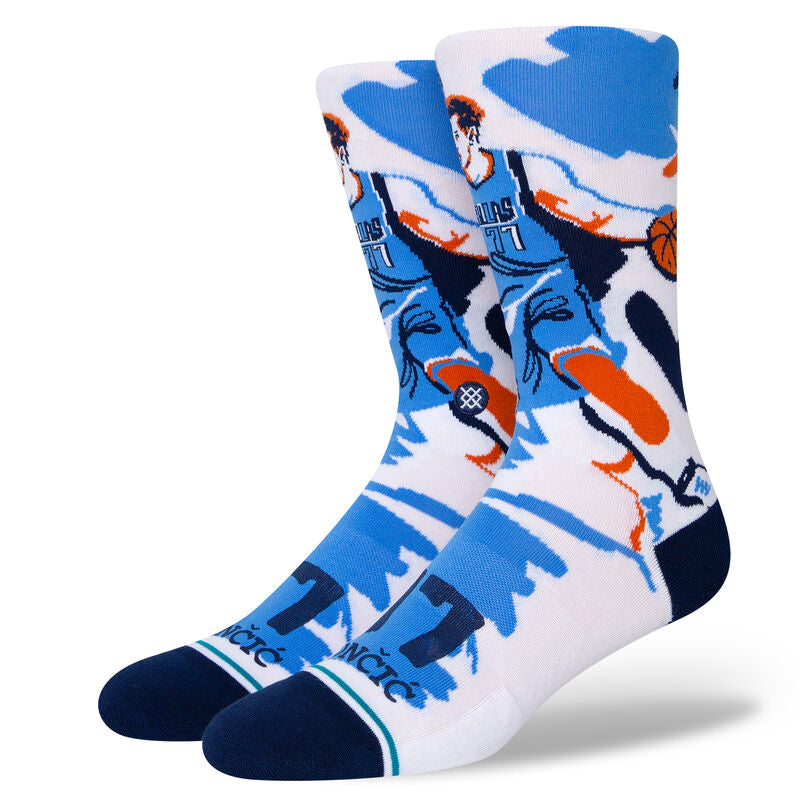 Stance Unisex Paint Luka White