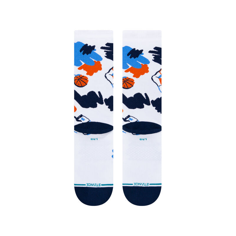 Stance Unisex Paint Luka White