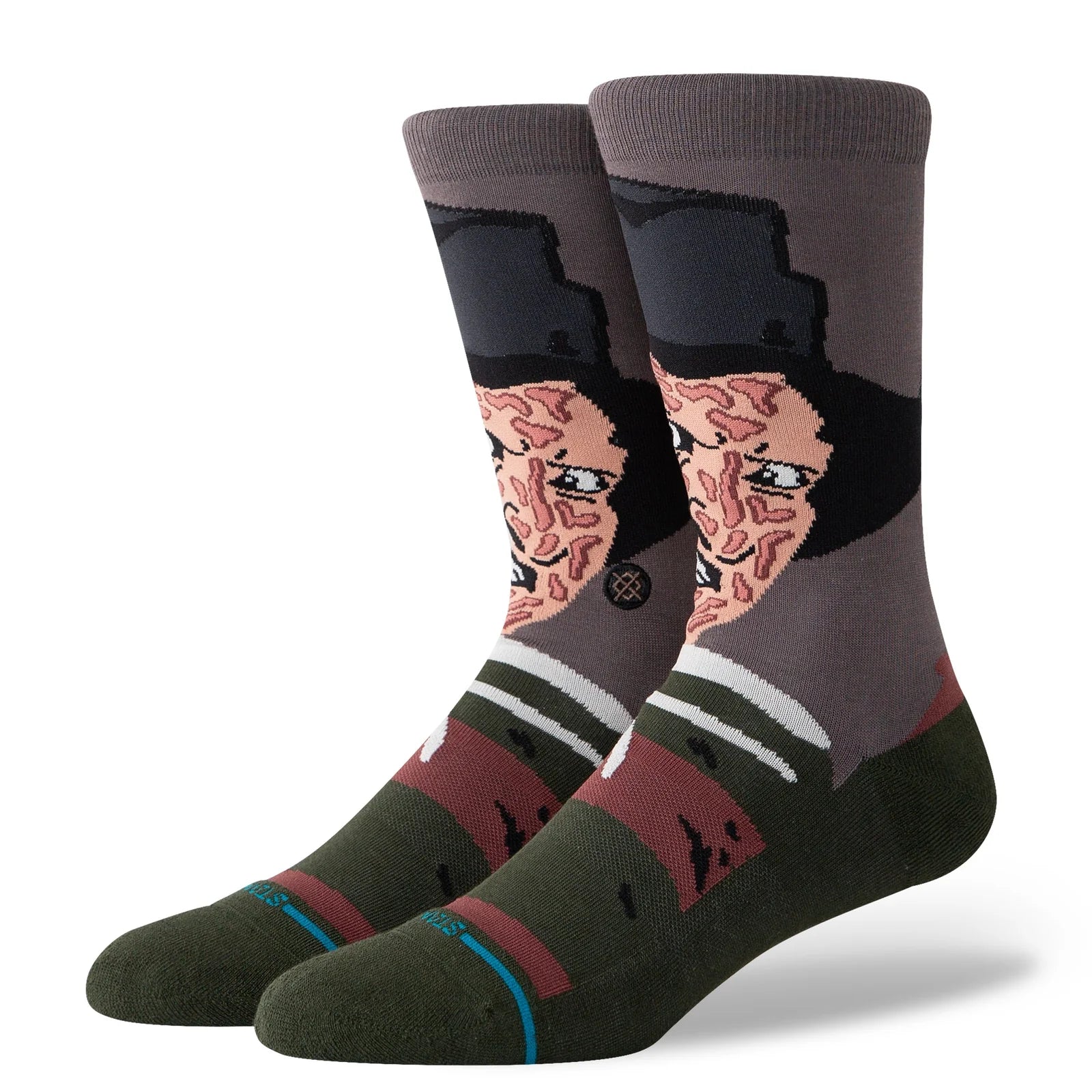 Stance Unisex Freddy Crew Socks Black