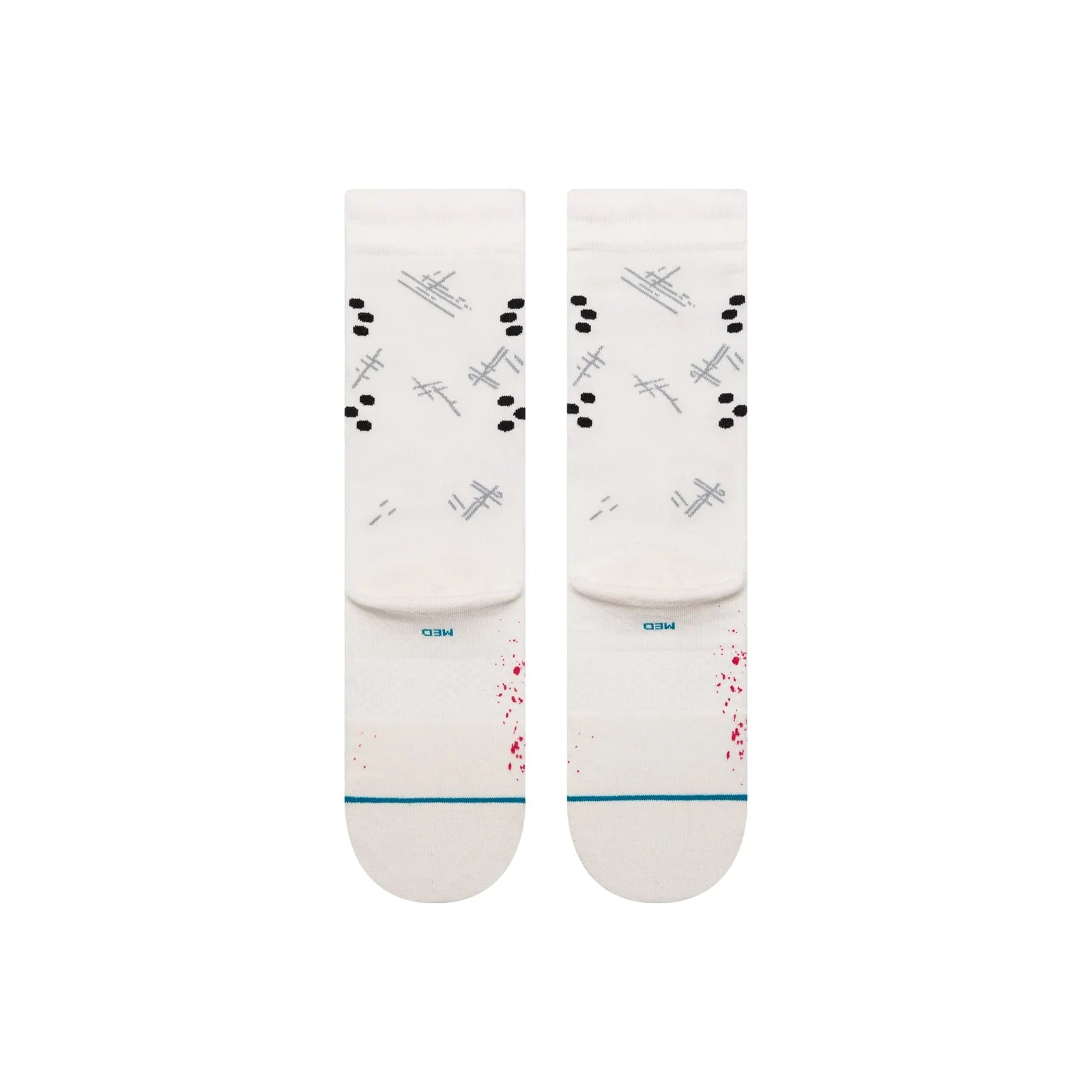 Stance Unisex Jason Crew Socks White