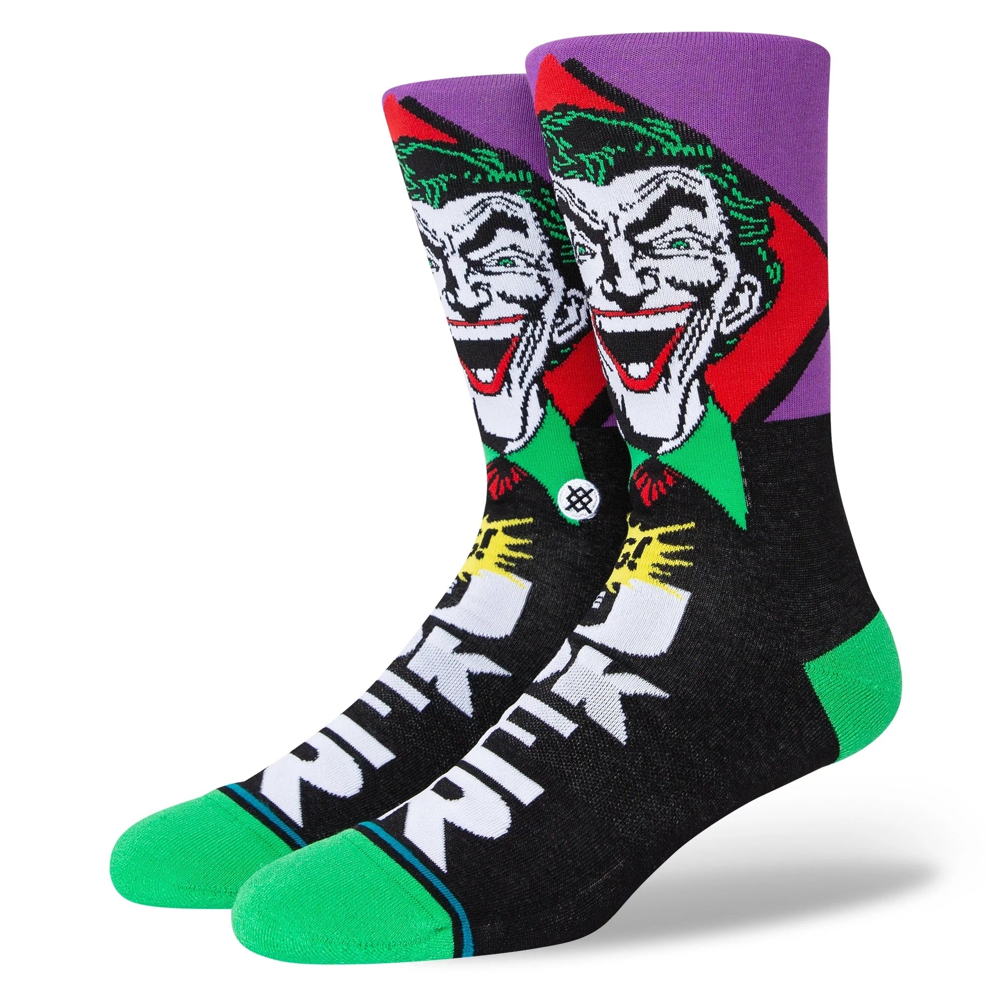 Stance Unisex Joker Comic Crew Black