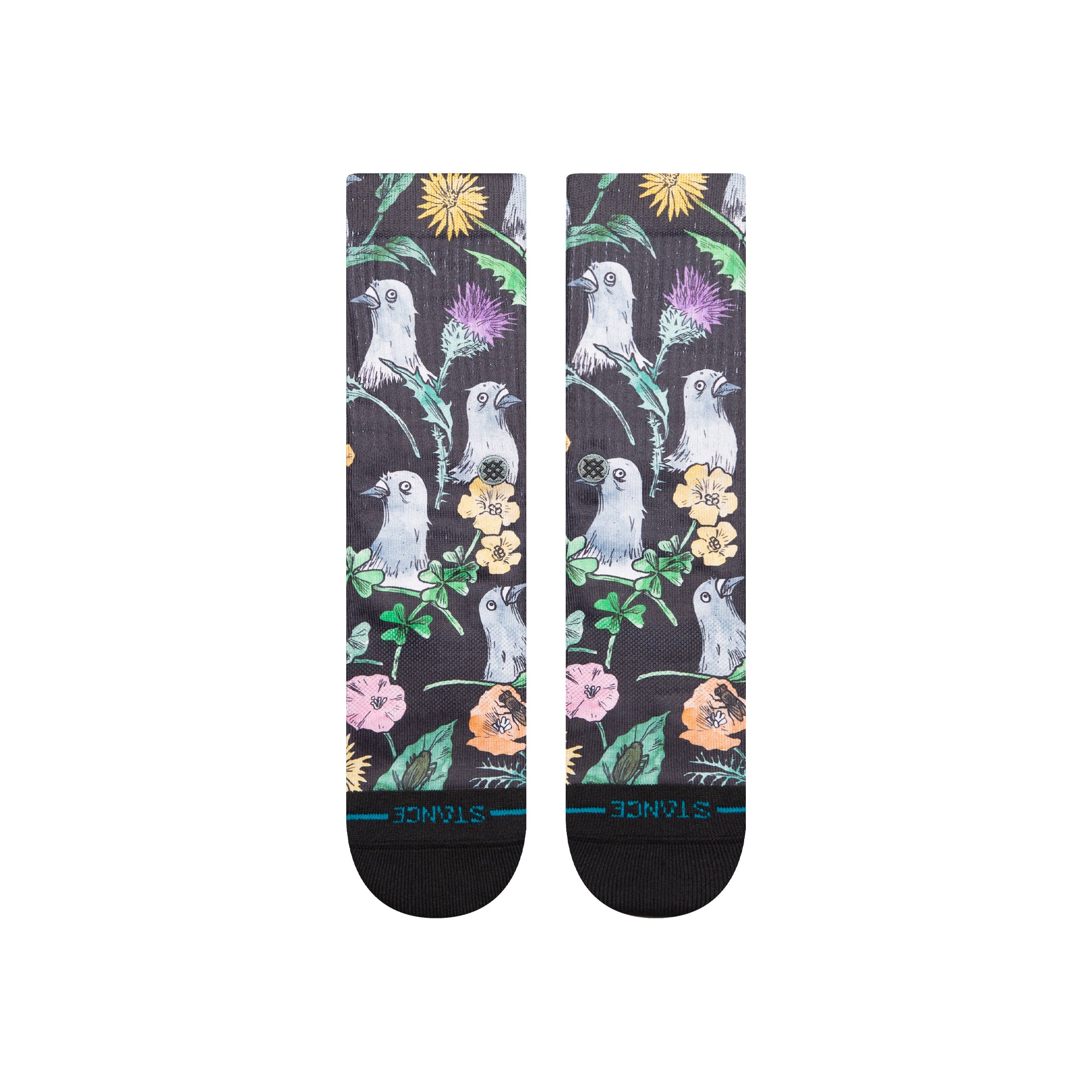 Stance Unisex Just Flocked Black