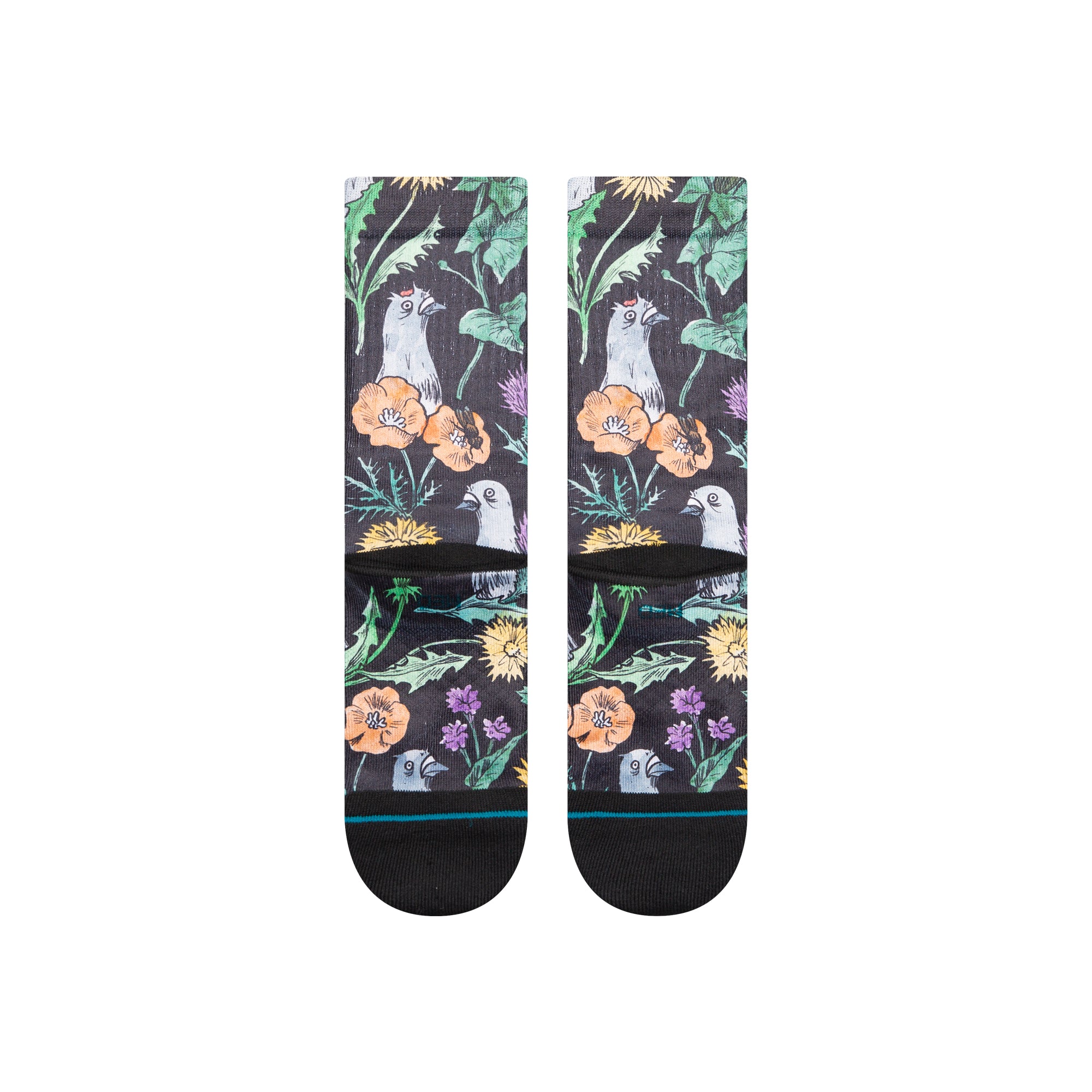 Stance Unisex Just Flocked Black