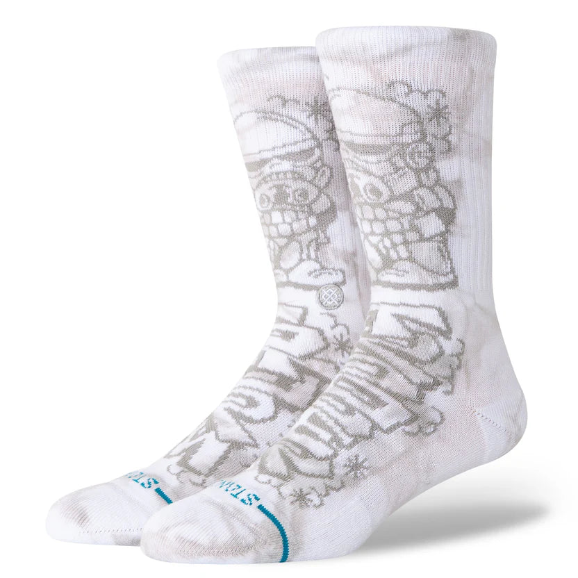 Stance Unisex DJ Trooper Crew White