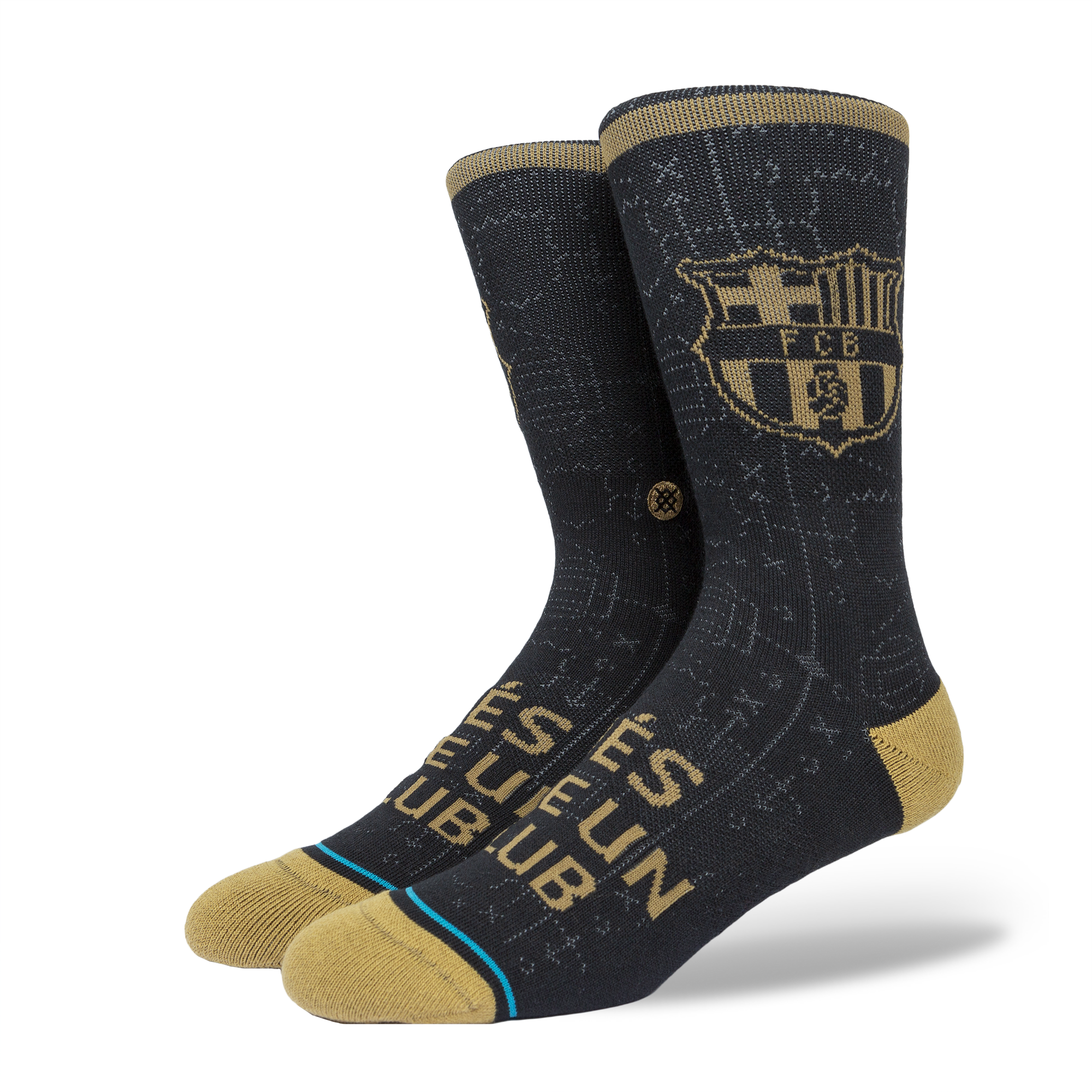 Stance Unisex FCB Club Barcelona Black