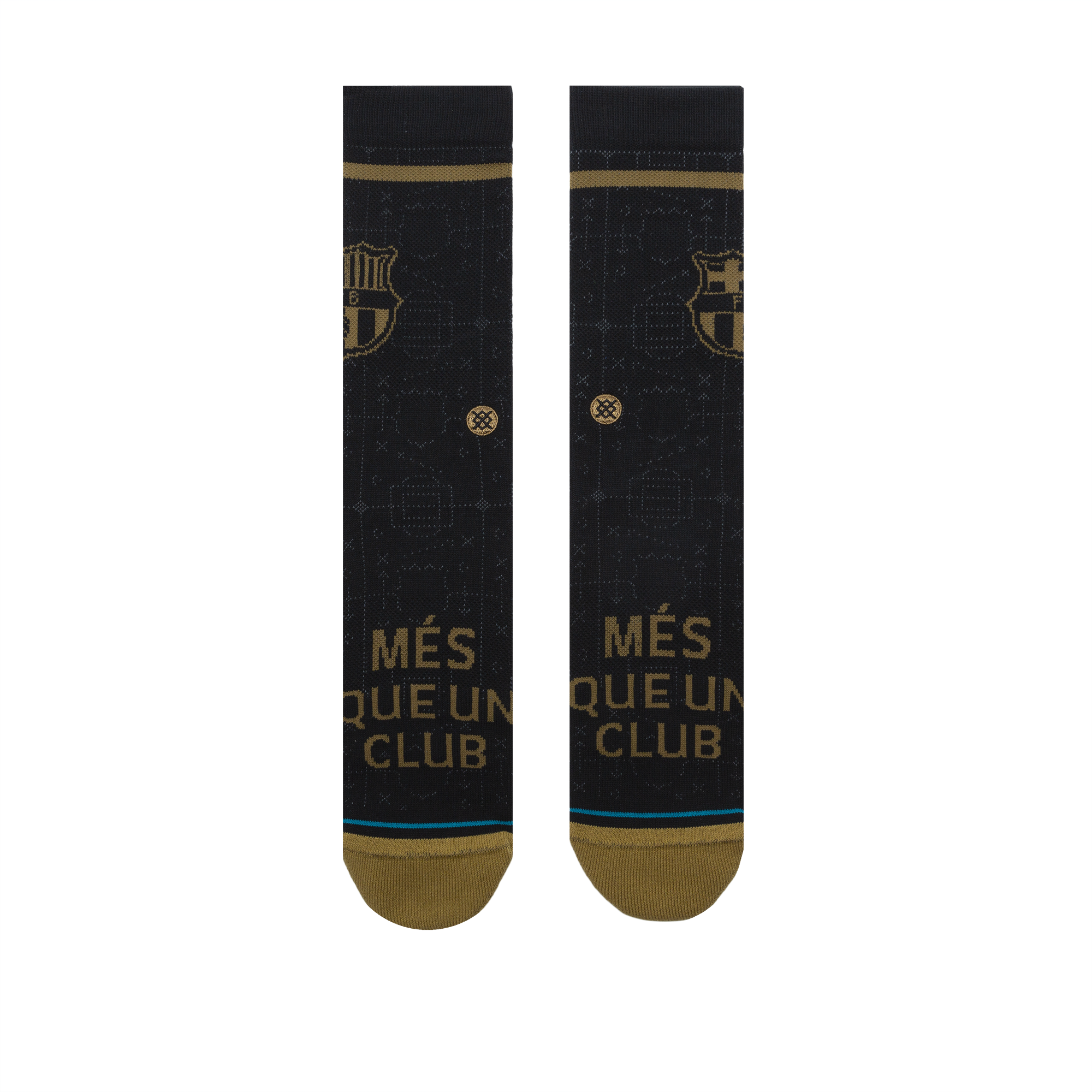 Stance Unisex FCB Club Barcelona Black