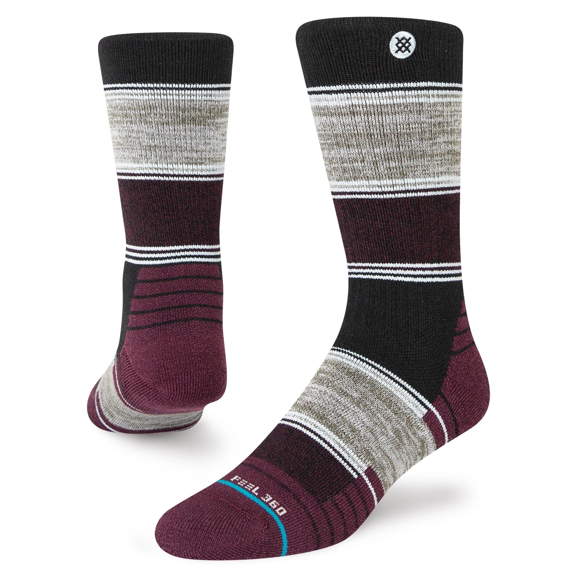 Stance Unisex Gorp Core Crew Hike Black