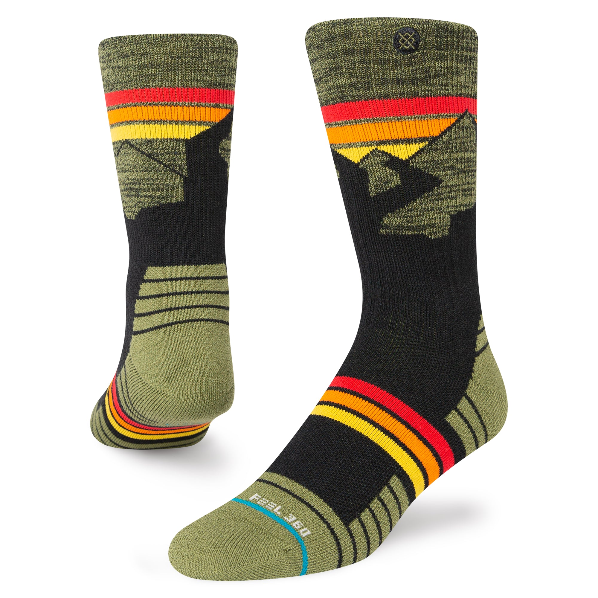 Stance Unisex Phelan Crew Hike Olive