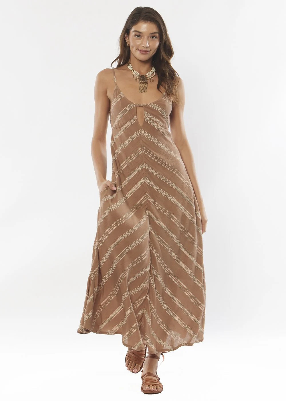 Amuse Norina Woven Maxi Dress