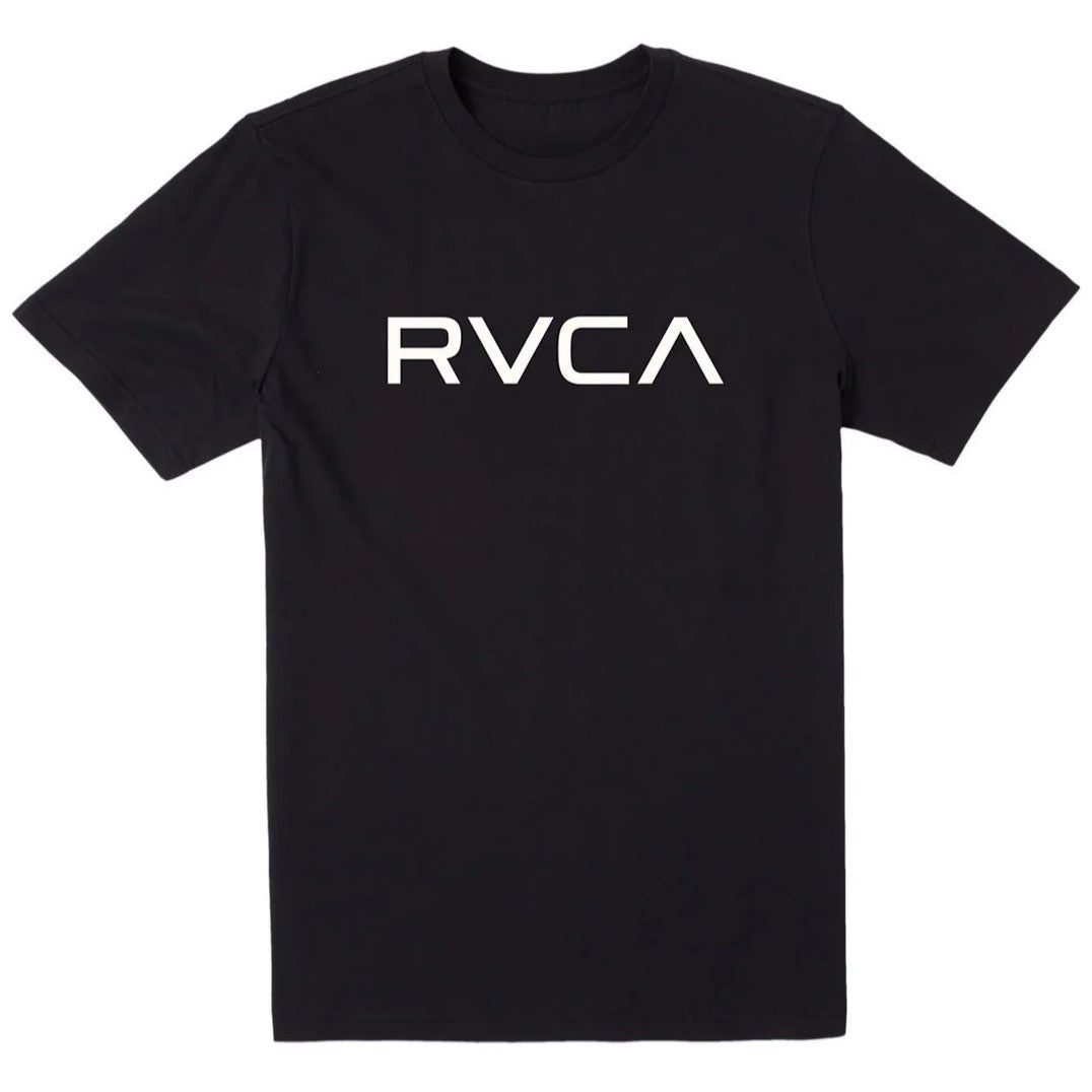 RVCA Mens Big RVCA Ss Tee Black