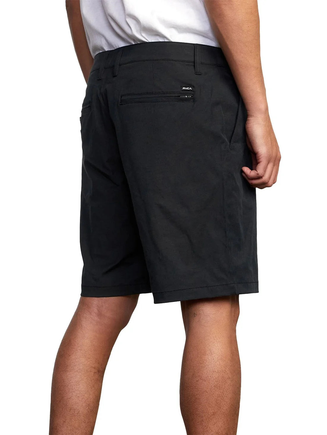 RVCA Mens Back In Hybrid Boardshort Black