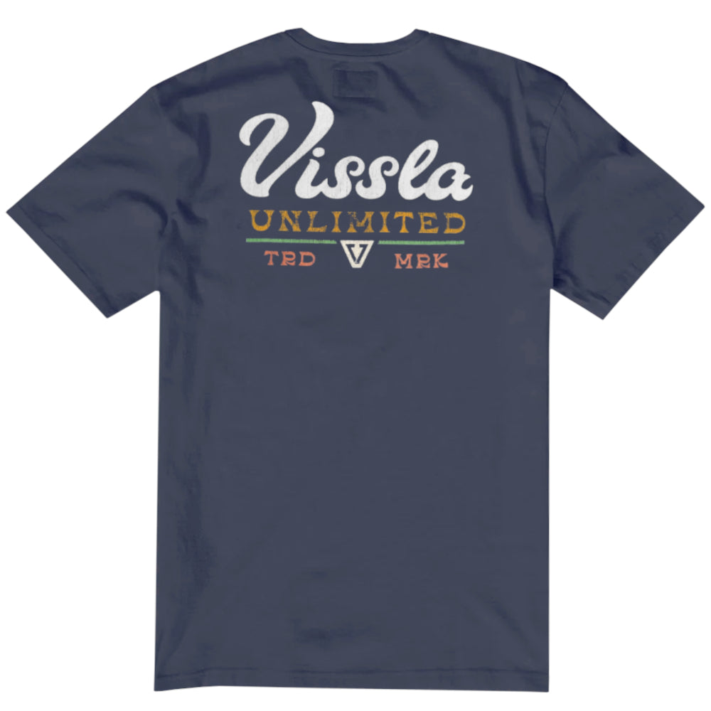 Vissla Boys Craftsmen Tee Navy