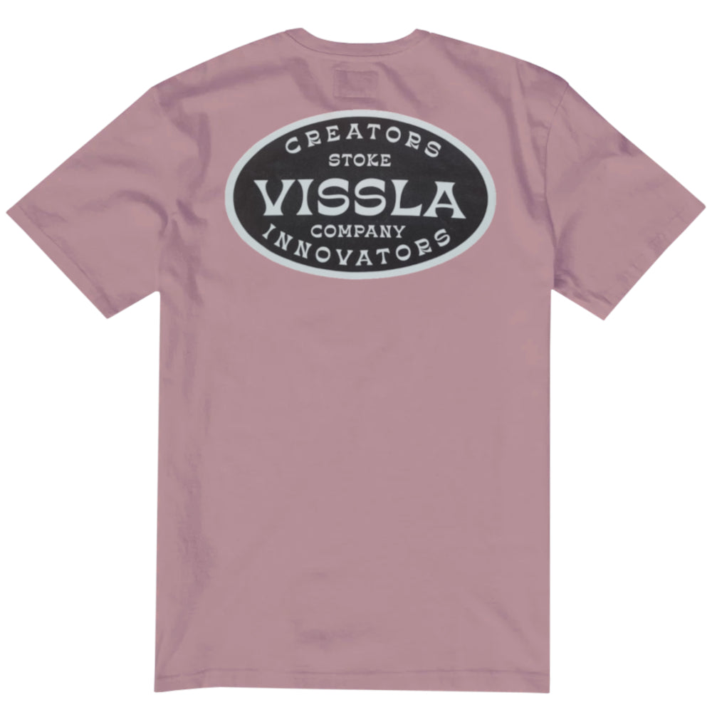 Vissla Boys Buckled Boys Ss Tee Dusty Rose