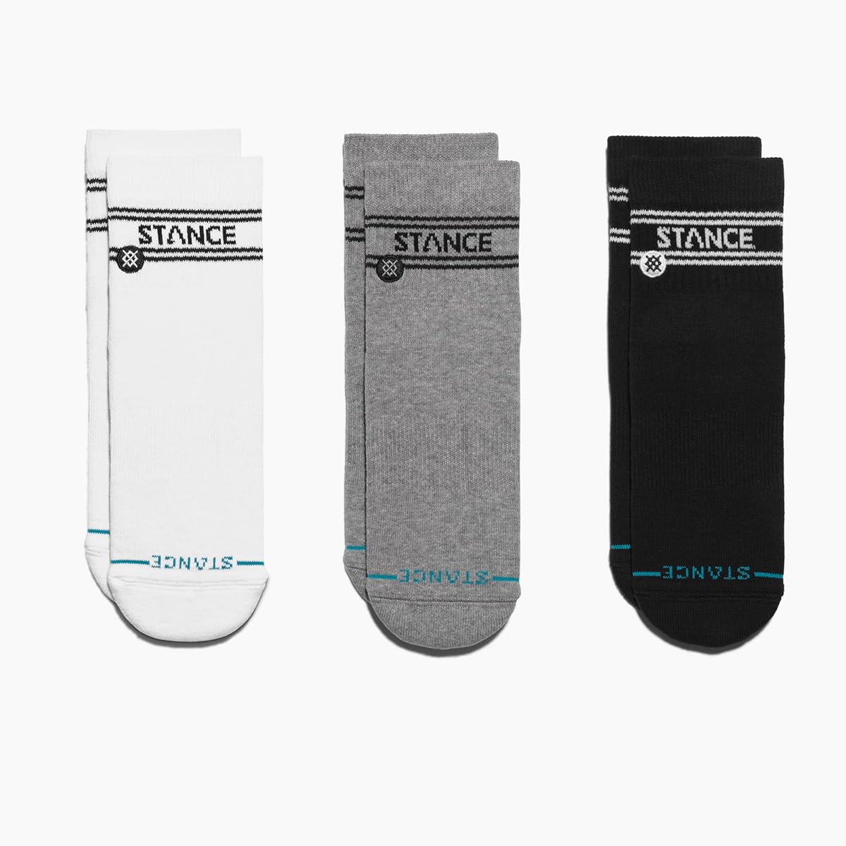 Stance Unisex Basic Quarter 3 Pack Multi