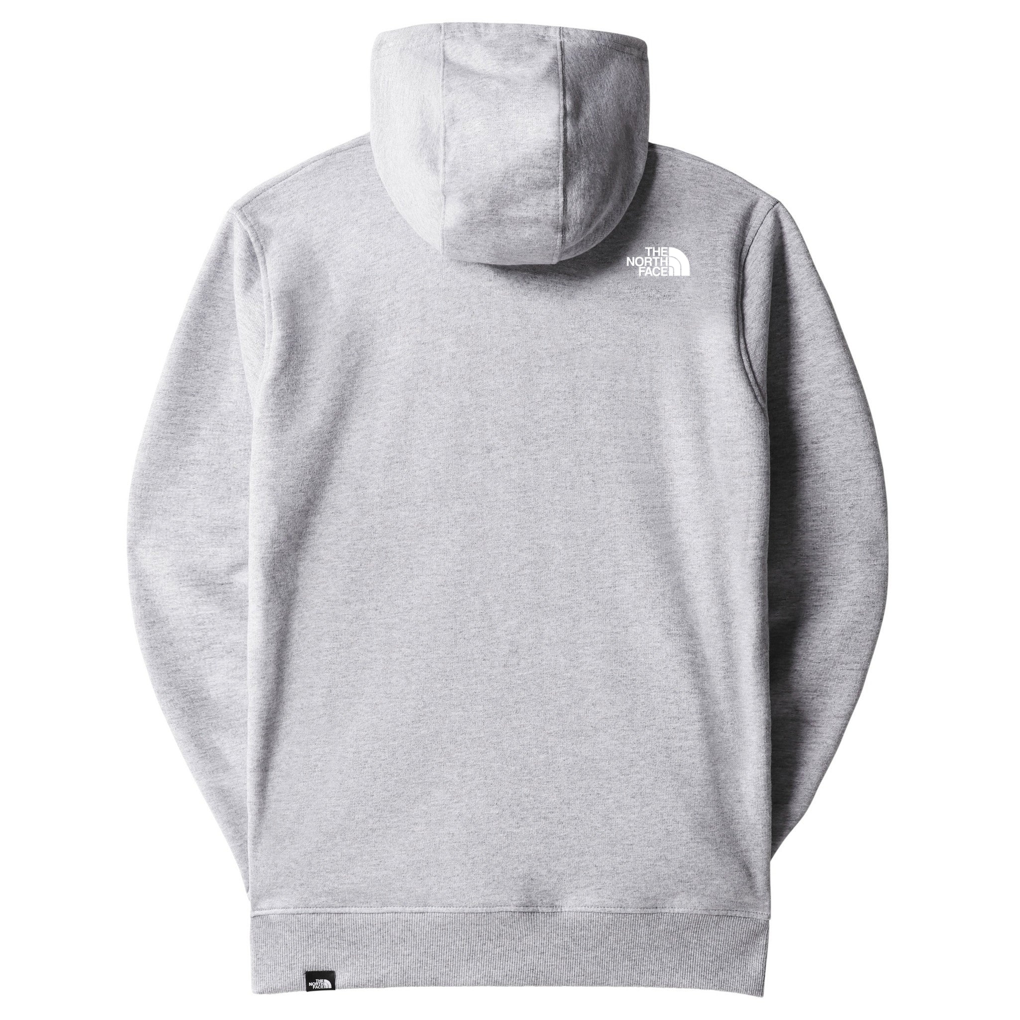 North Face Mens Simple Dome Hoodie Light Grey