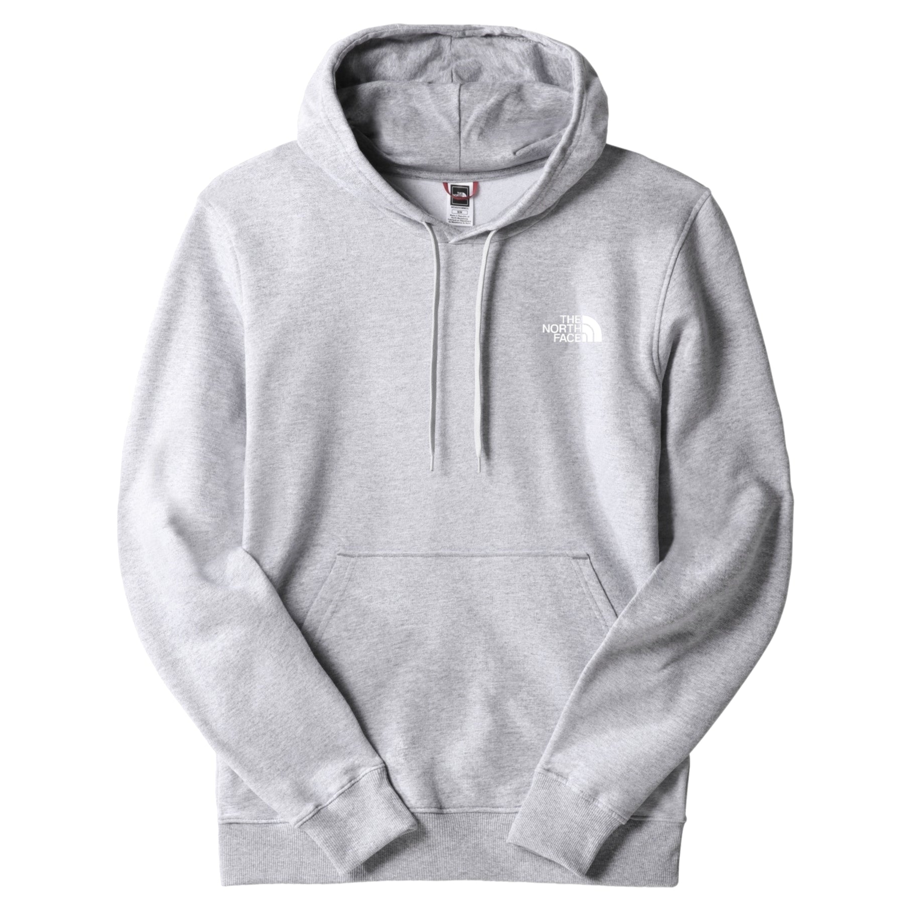 North Face Mens Simple Dome Hoodie Light Grey