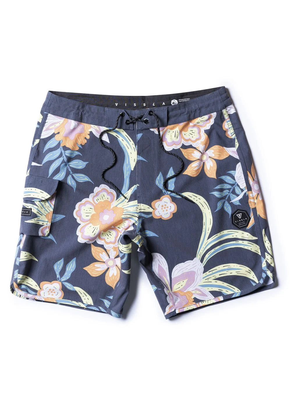 Vissla Mens Velzyland 18.5 Boardshort Phantom