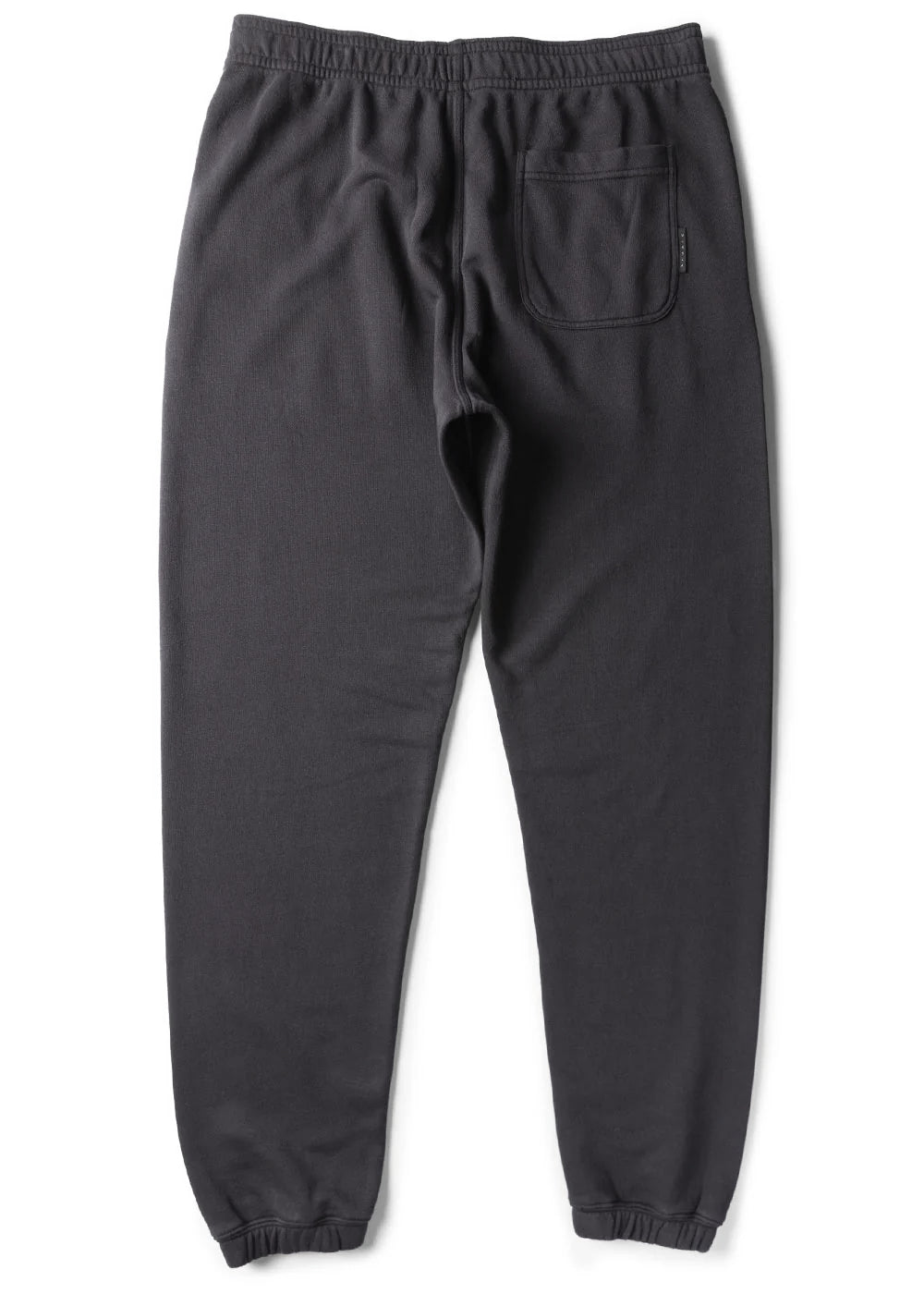 Vissla Mens Solid Sets Eco Elastic Sweatpant Black