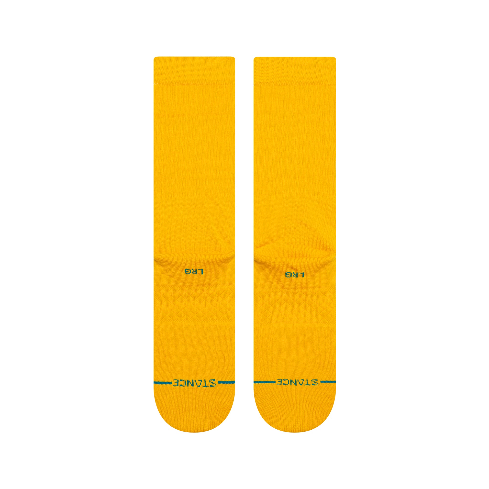 Stance Unisex Icon Crew Socks Yellow