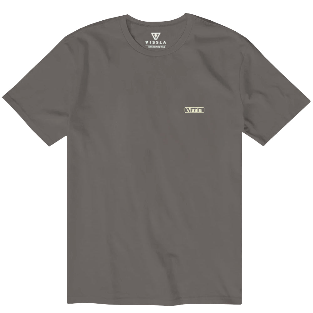 Vissla Mens Pupukea Pay Phone Washed Ss Tee GRA