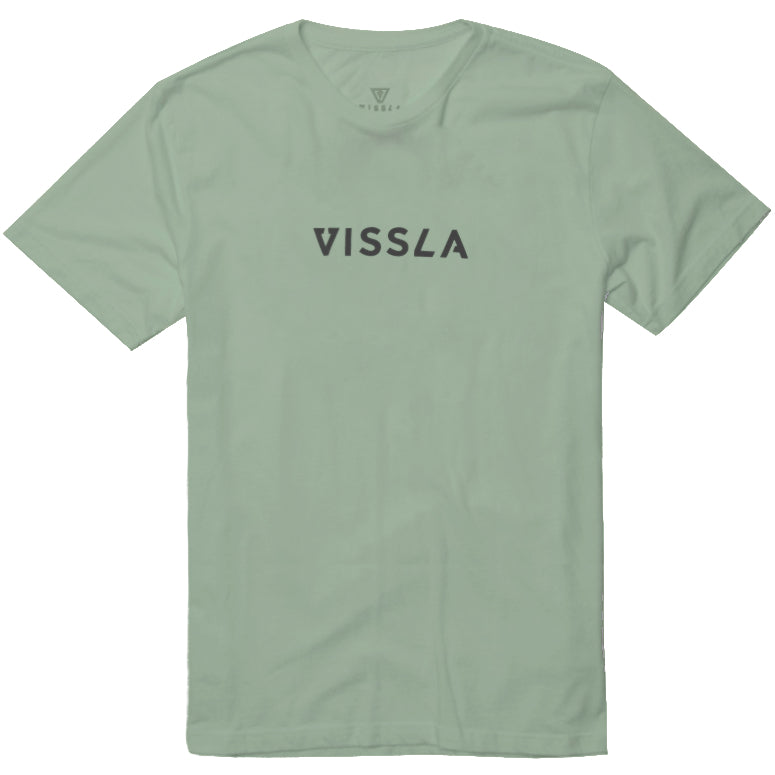 Vissla Mens Standard Vissla Tee Agave