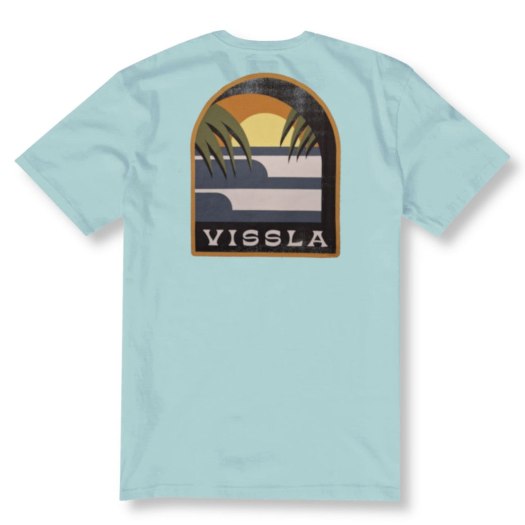 Vissla Mens Out The Window Premium Pocket Tee CMB