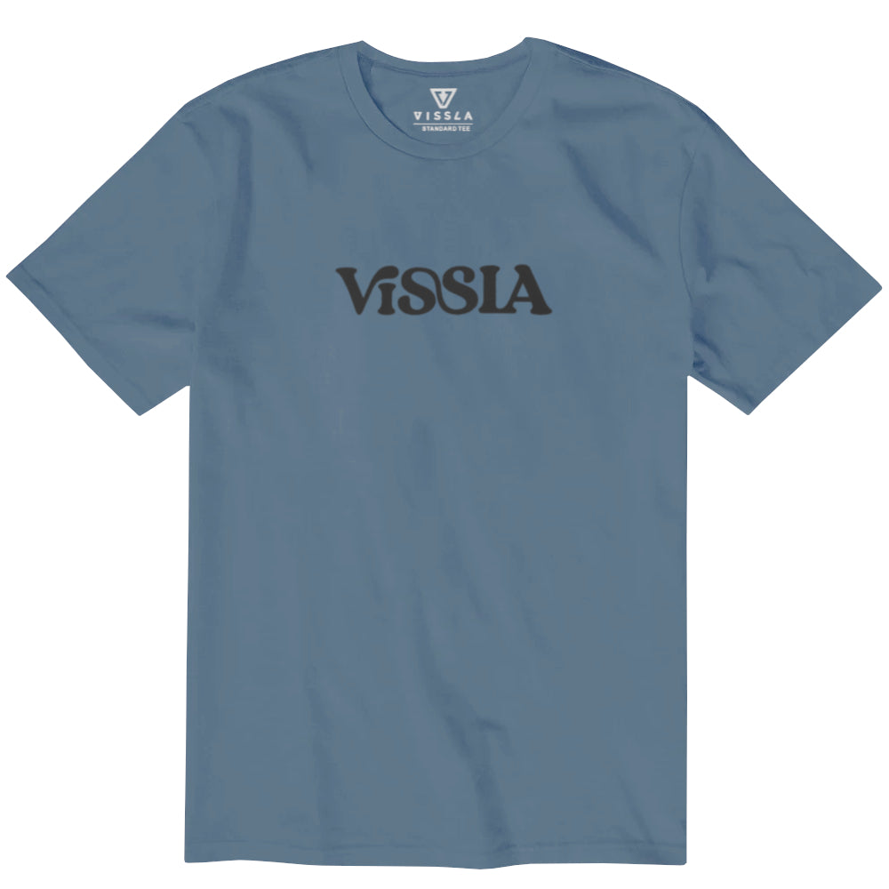 Vissla Mens Flow Ss Tee Slate