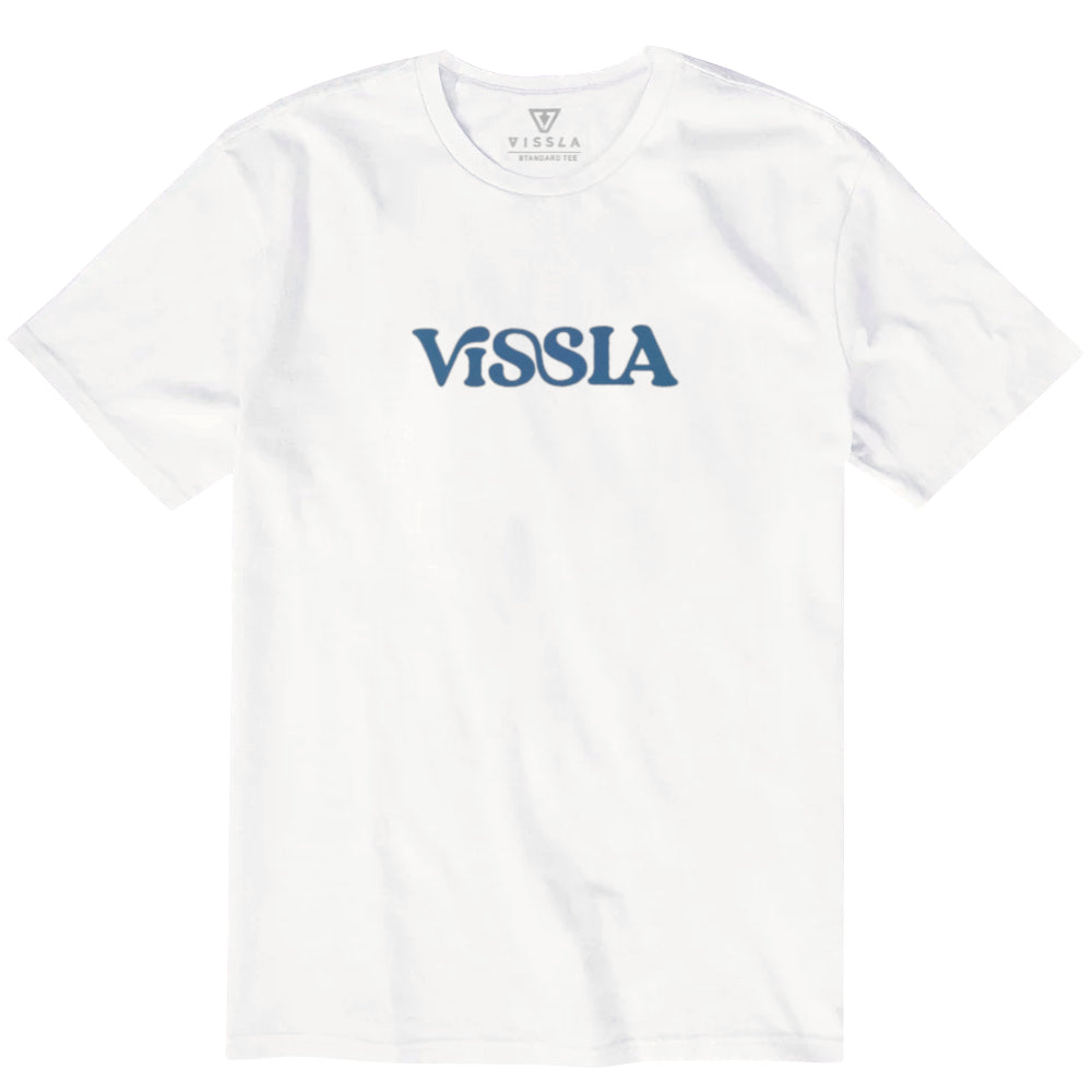 Vissla Mens Flow Ss Tee White