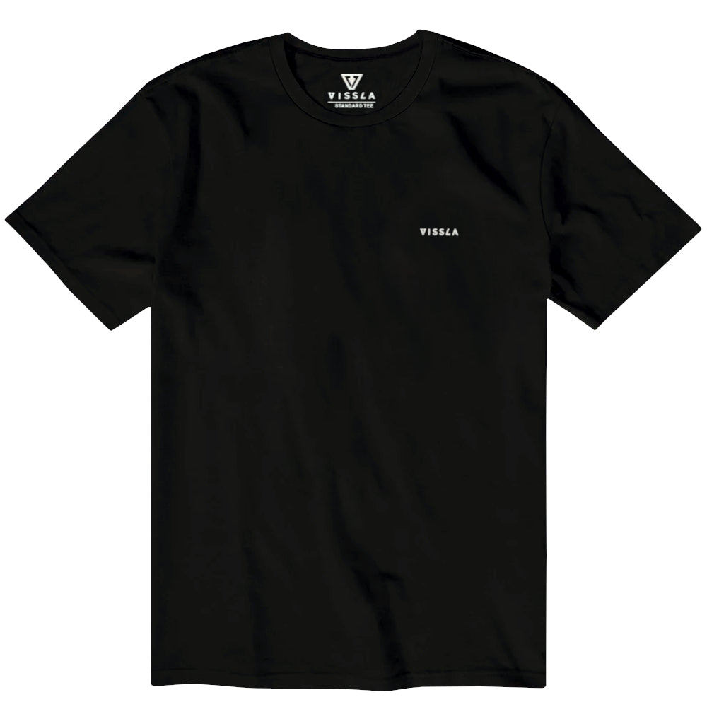 Vissla Mens Vintage Premium Tee Black