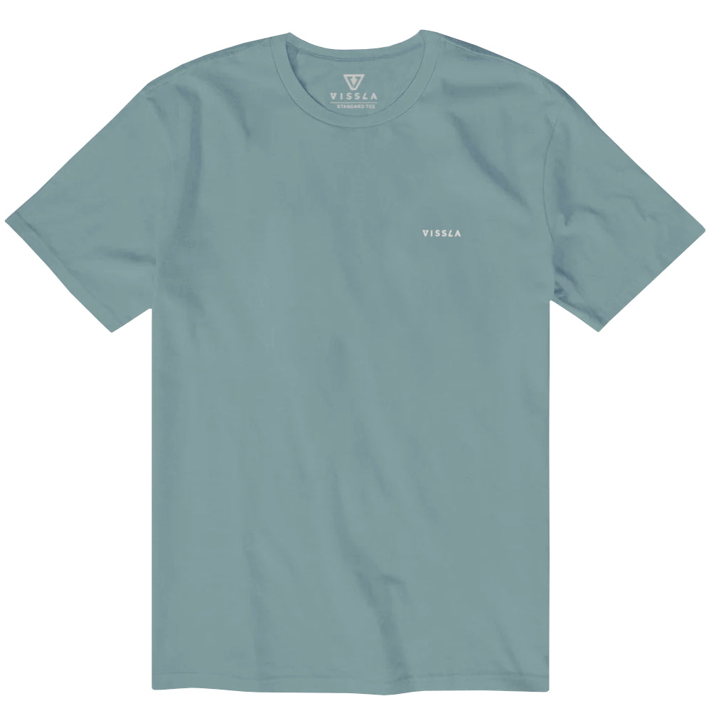 Vissla Mens Vintage Premium Tee Chambray