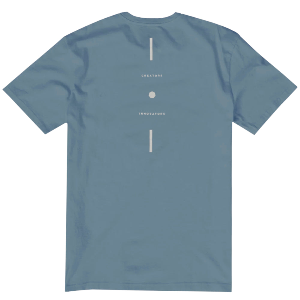 Vissla Mens Core Comp Tee Chambray