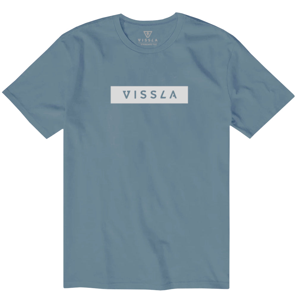 Vissla Mens Core Comp Tee Chambray