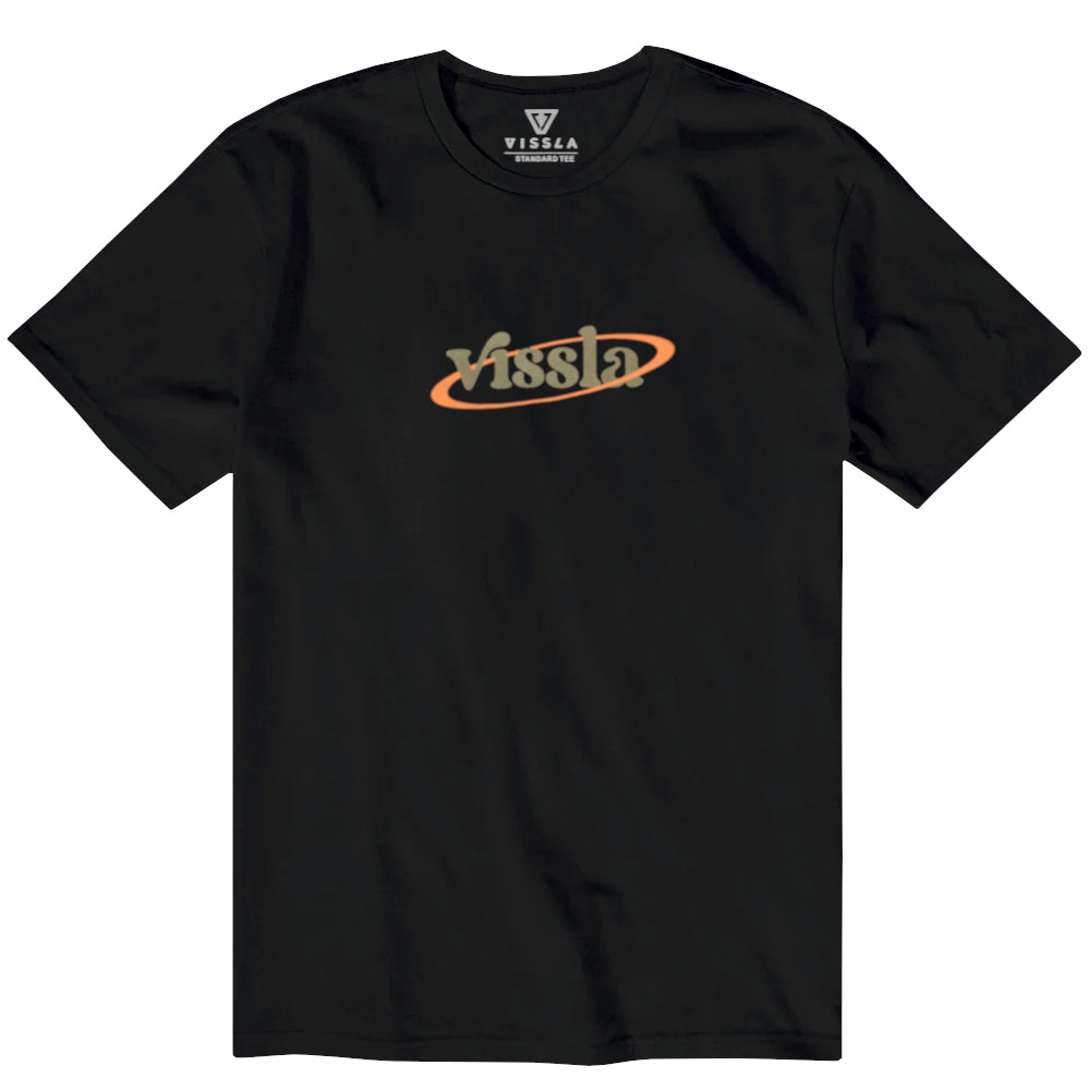 Vissla Mens Orbit Tee Black