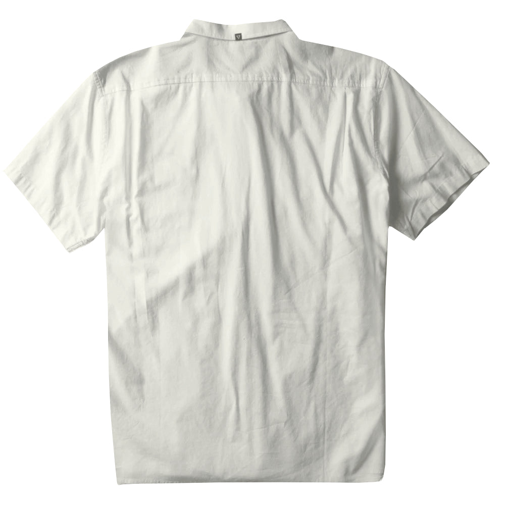 Vissla Mens The Box Eco Ss Shirt Vintage White