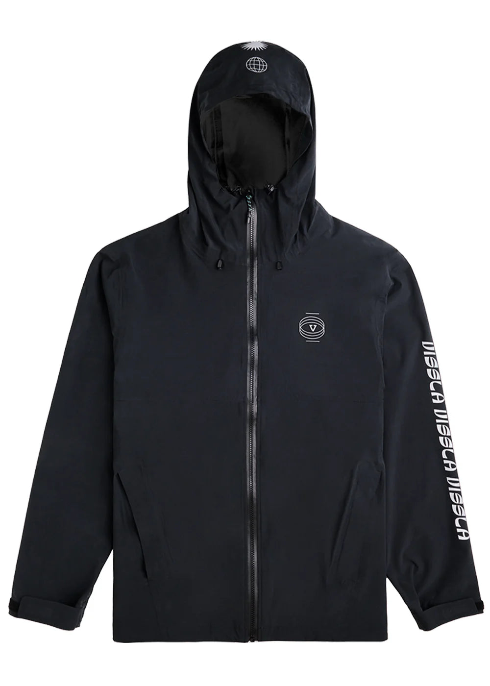 Vissla Mens Rainy Day Jacket Black