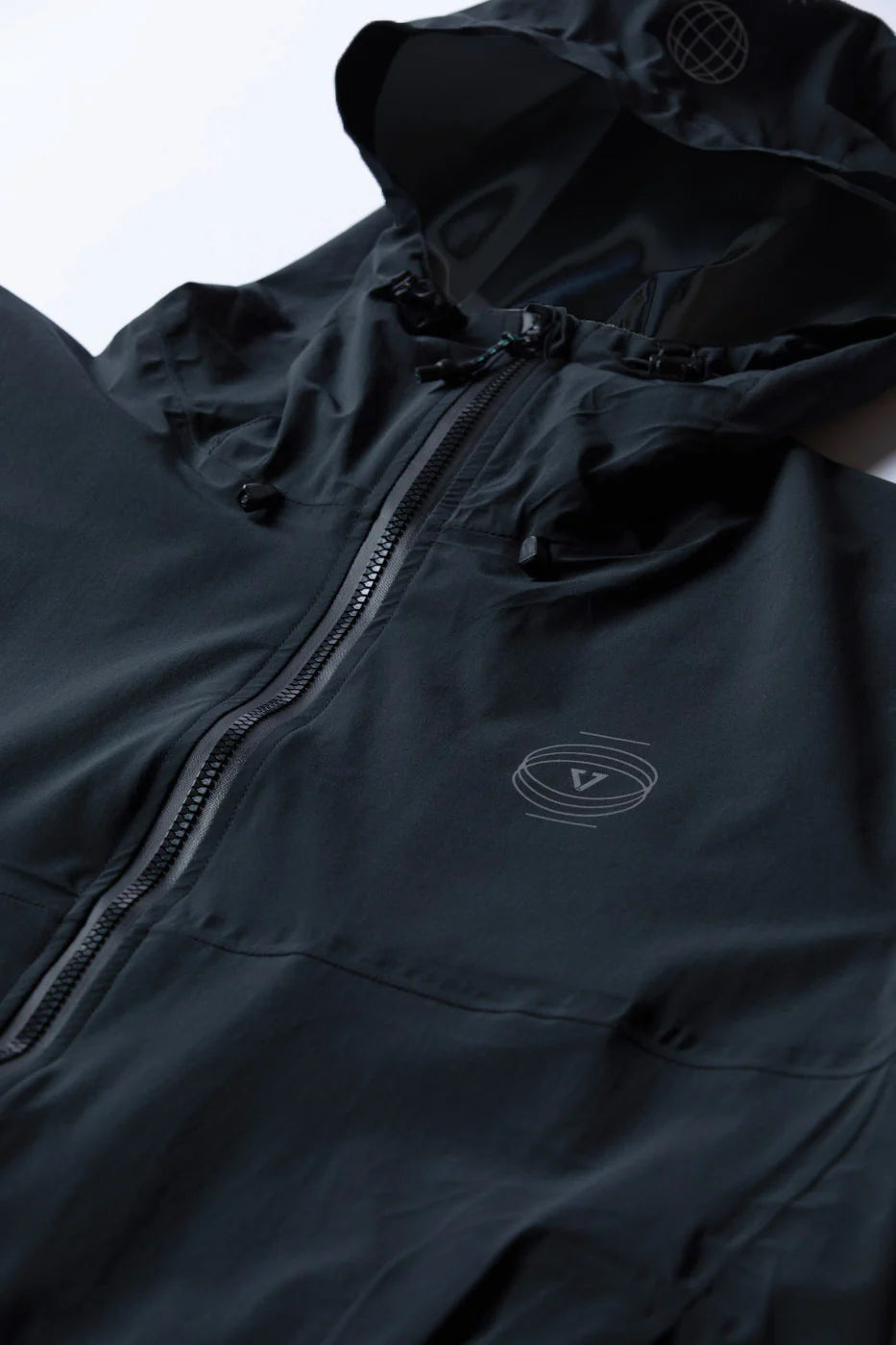 Vissla Mens Rainy Day Jacket Black