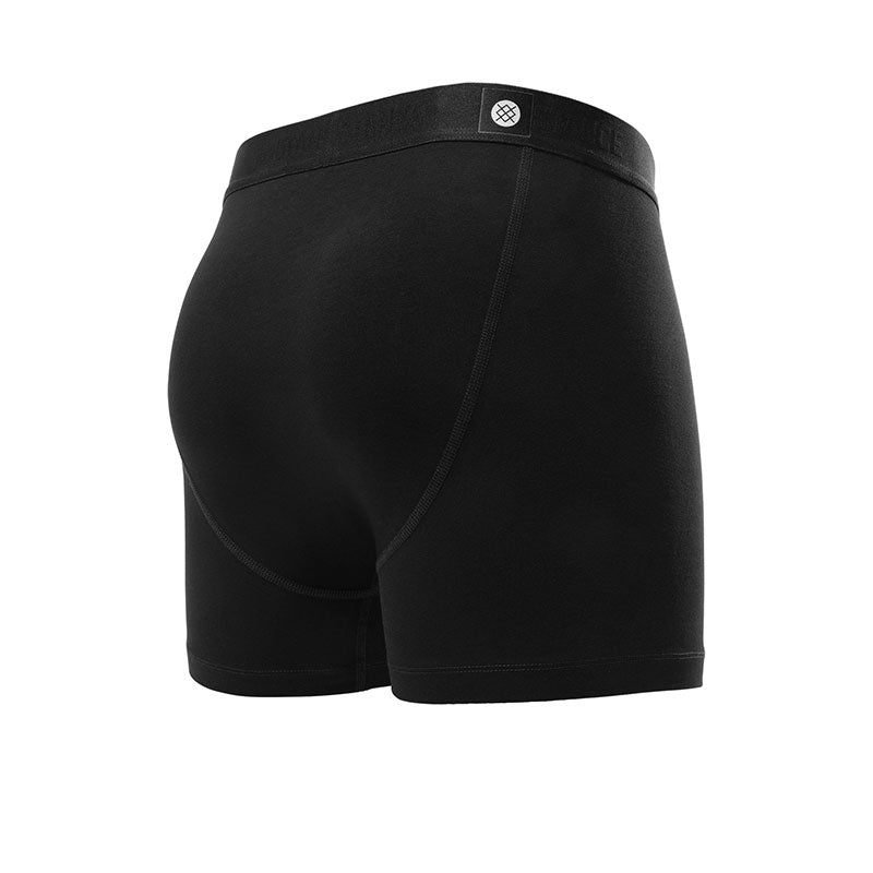 Stance Mens Standard 4" Boxer Brief Black