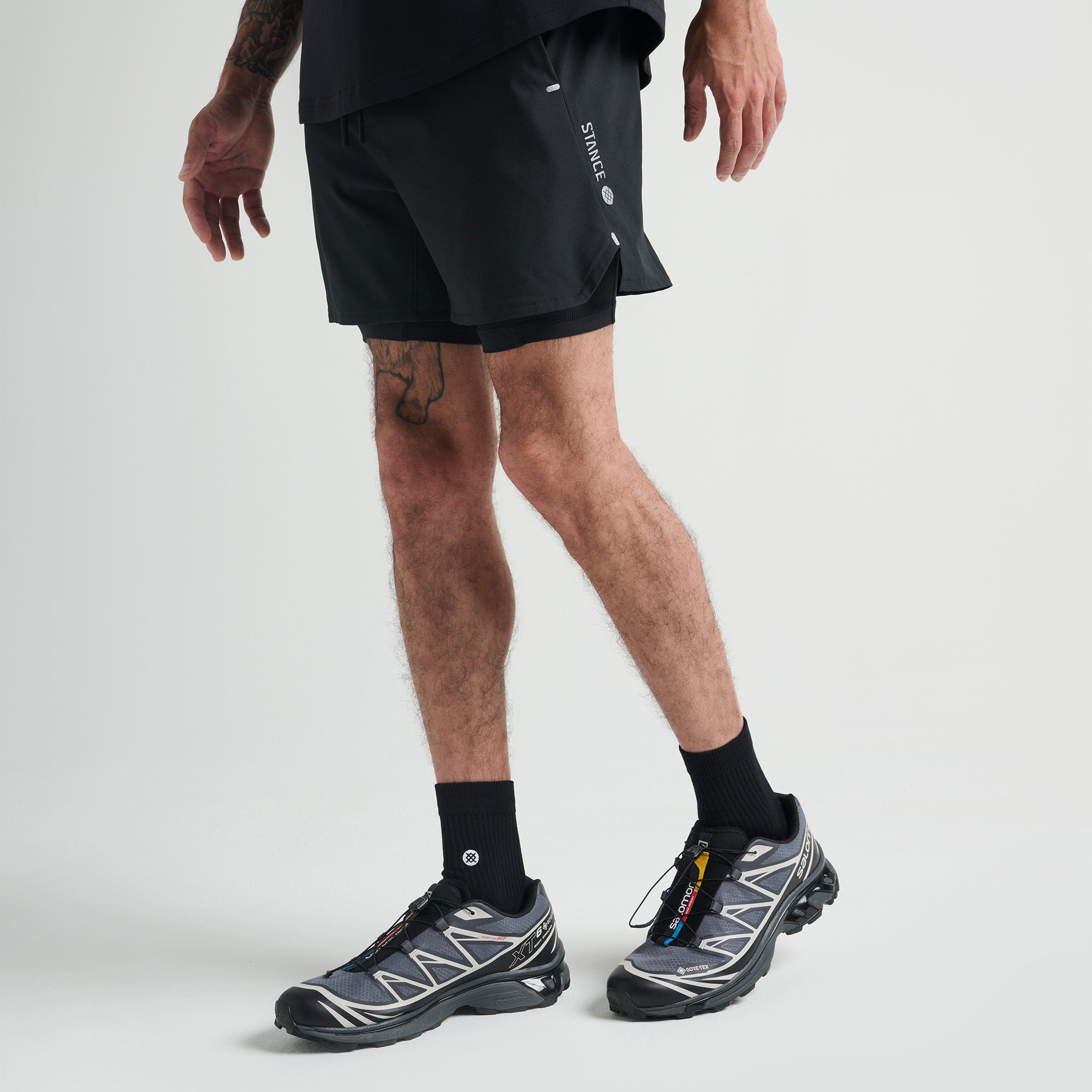 Stance Mens Flux Liner Short Black