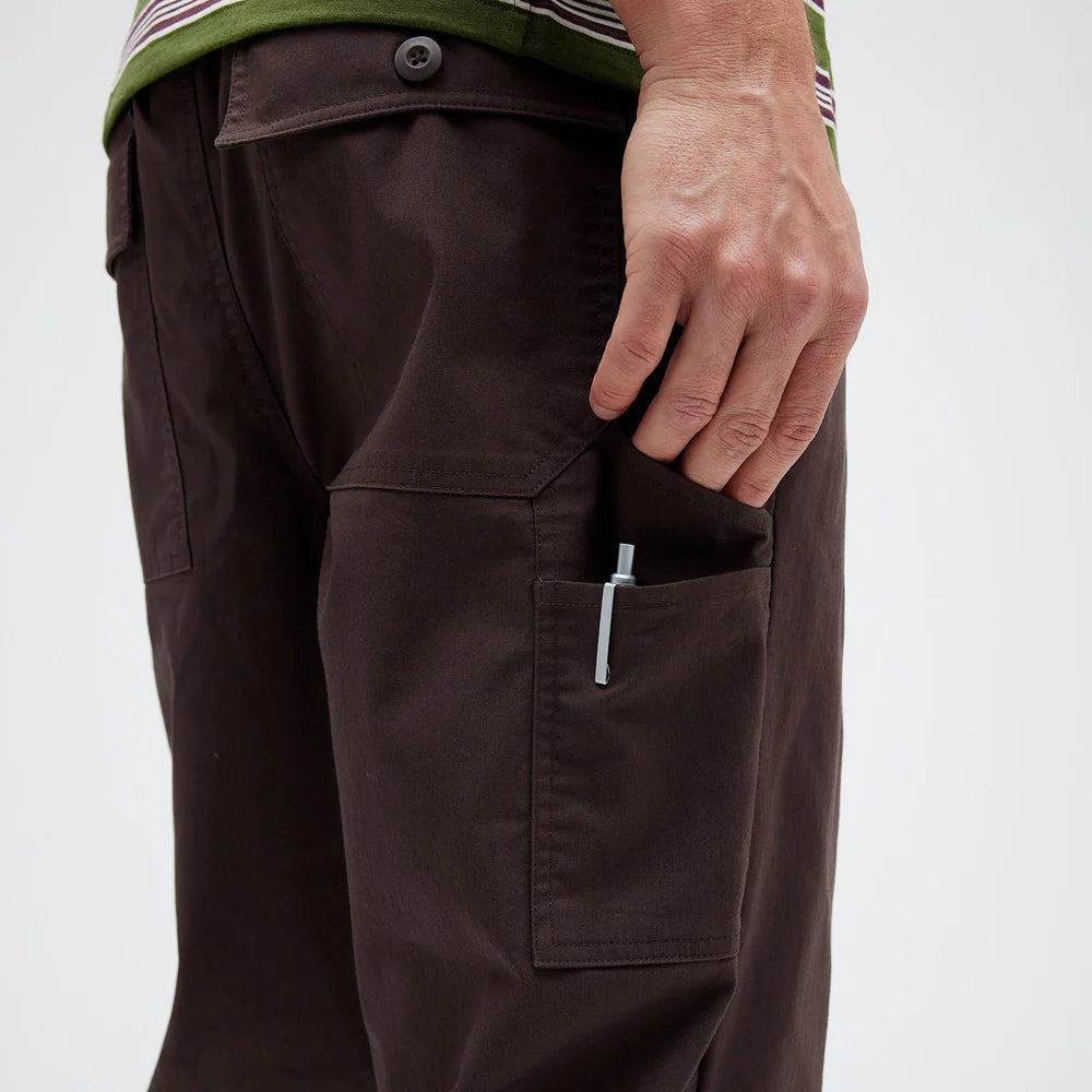 Stance Mens Compound Pant Dark Brown