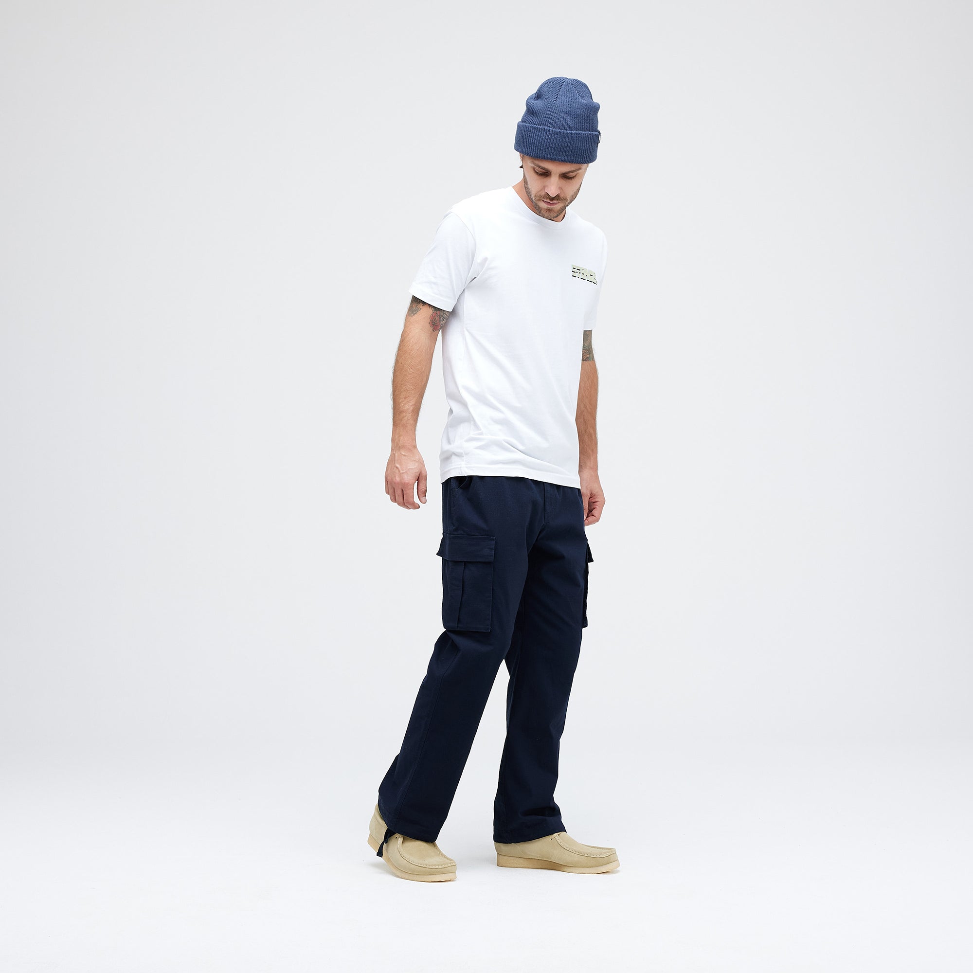 Stance Mens Freshtek Cargo Pant Dark Navy