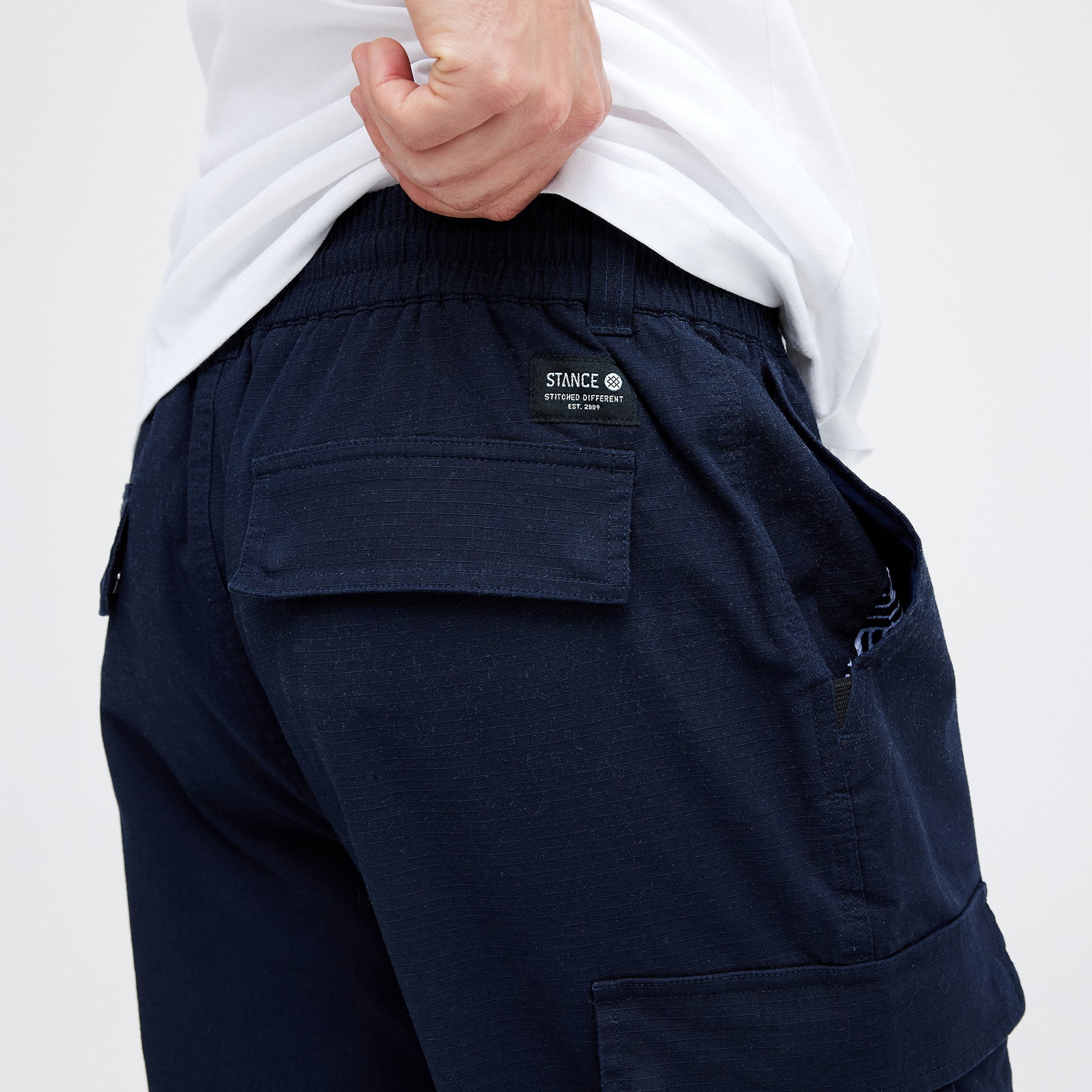 Stance Mens Freshtek Cargo Pant Dark Navy