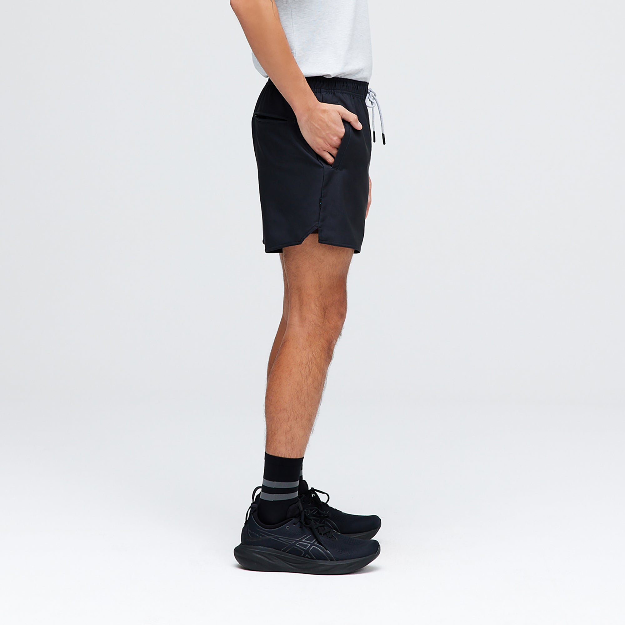 Stance Mens Freshtek Complex Short 5" Anthracite