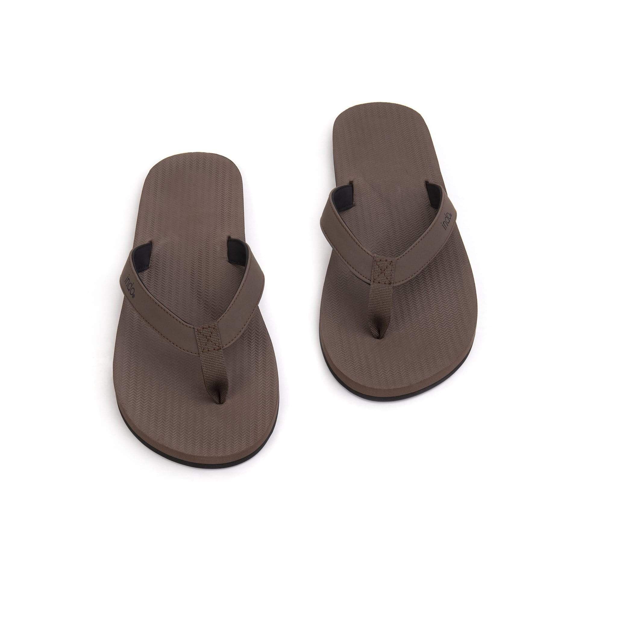 Indosole Mens Flip Flop Sandal Soil