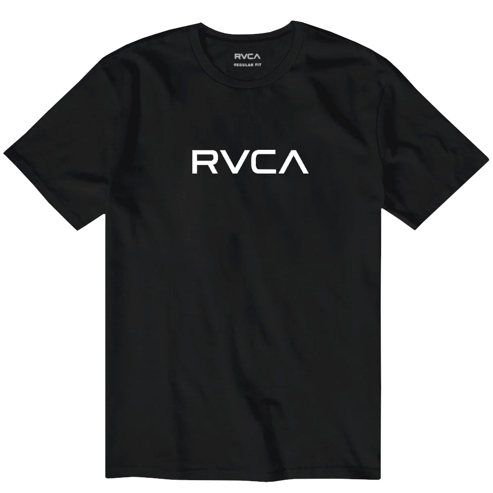 RVCA Mens Big RVCA Ss Tee Black